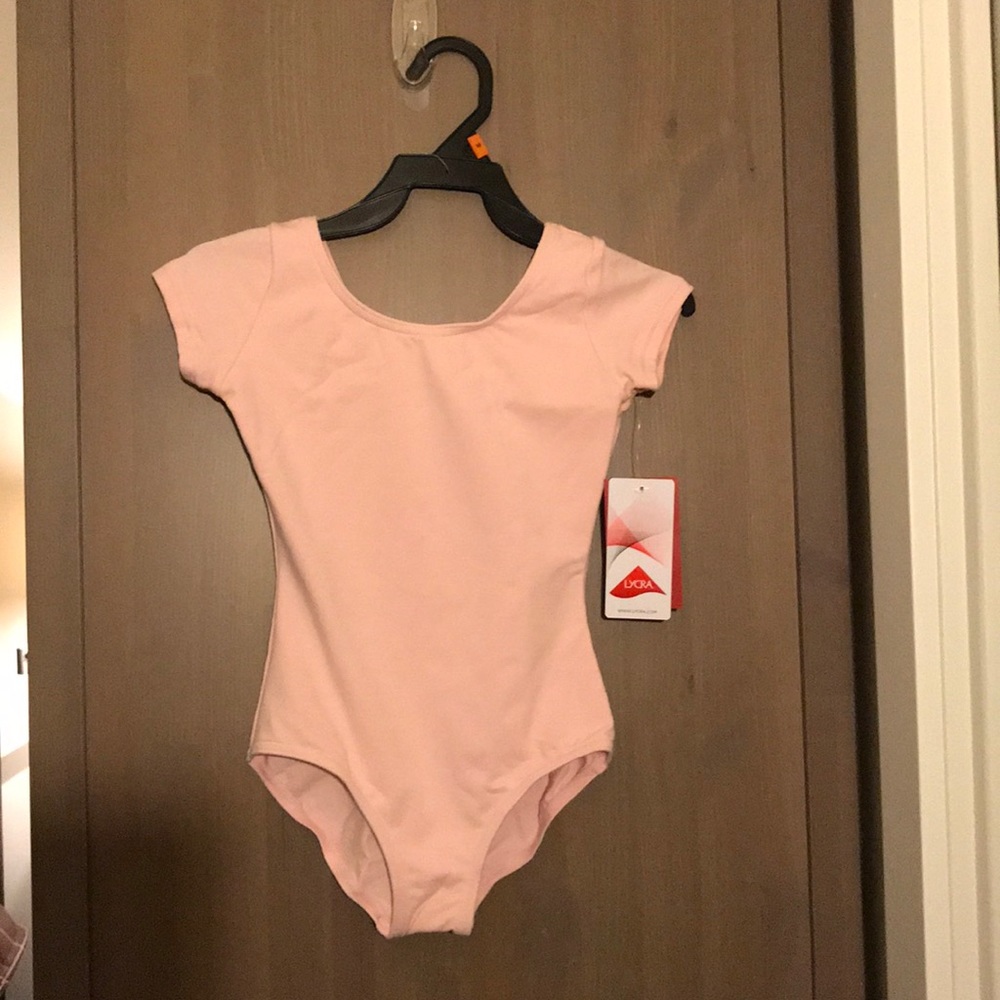 New pink ballet leotard